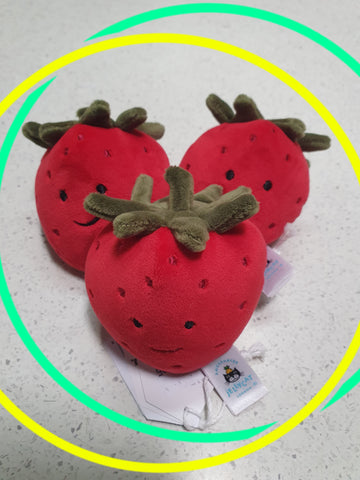 Jellycat - Scrummy Stitchy Strawberry