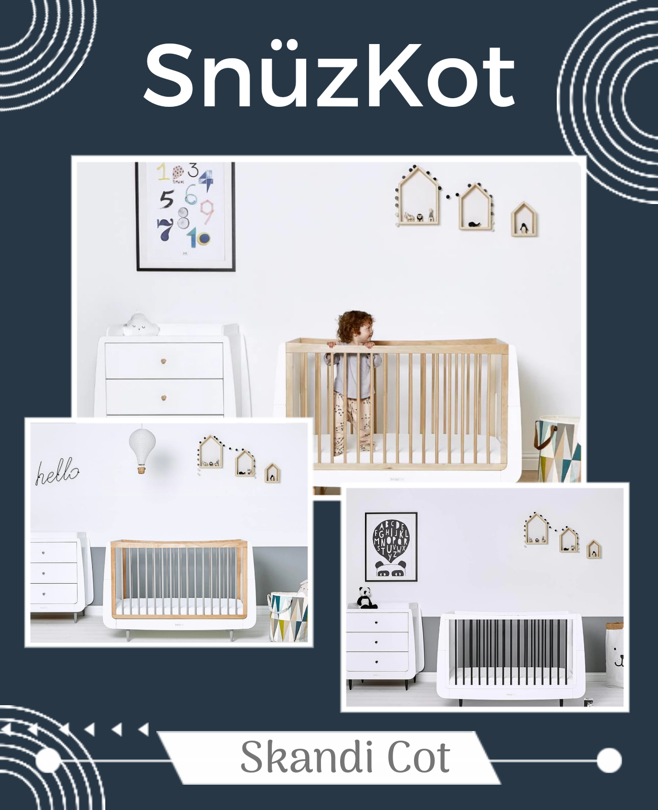Skandi cot new arrivals