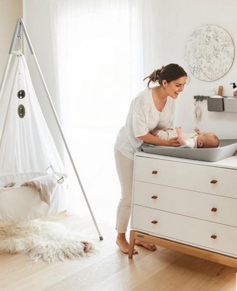 Leander Matty Change Mat - Grey