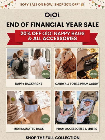 EOFYS with OiOi  20%off Bags and accessories
