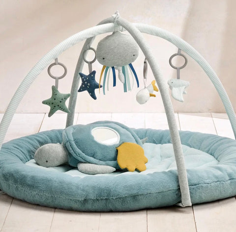 Playmat & Gym -Welcome to the World Blue Under Water
