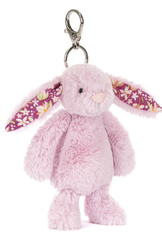 Jellycat Blossom Bunny Plush Keychain/Bag Charm