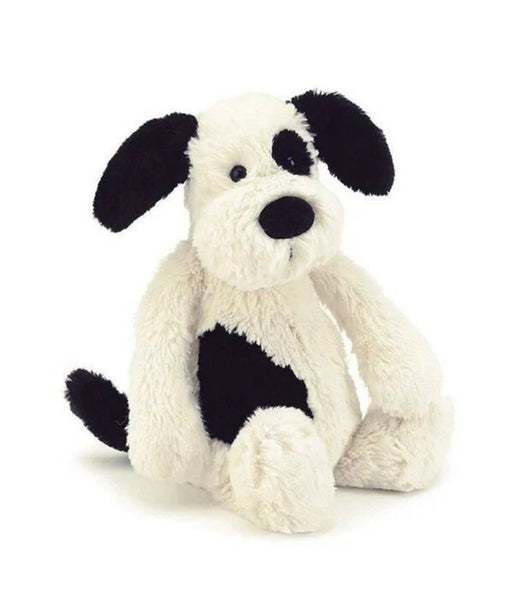 Jellycat - Bashful Black and Cream Puppy Limited Stock