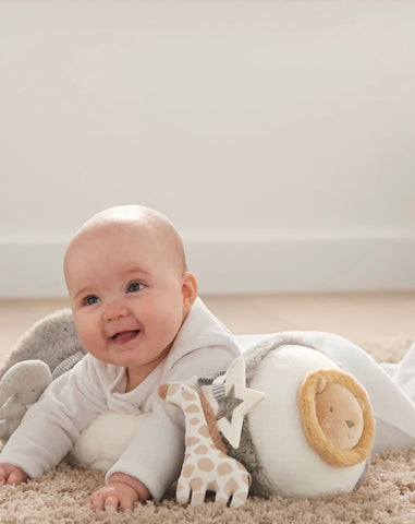 Tummy Time Roll - Welcome To The World Elephant by Muma&Pupas