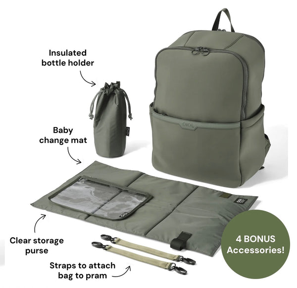 Oioi Multitasker Nappy Backpack - Neoprene