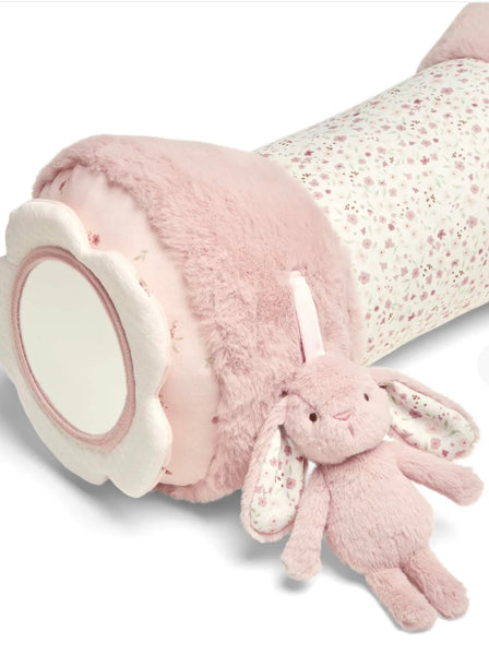 Tummy Time Roll - Welcome to the World Pink by Muma&Pupas