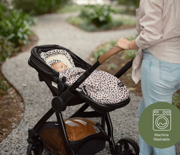 4-in-1 Convertible Luxury Footmuff – Ditsy Floral