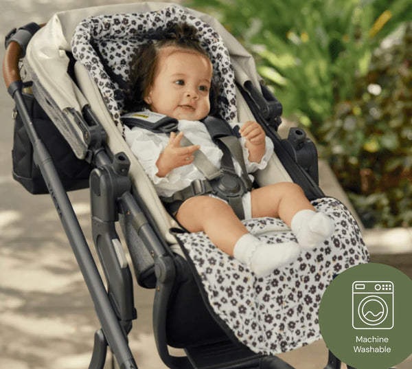 4-in-1 Convertible Luxury Footmuff – Ditsy Floral