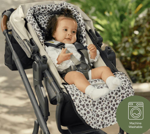 4-in-1 Convertible Luxury Footmuff – Ditsy Floral