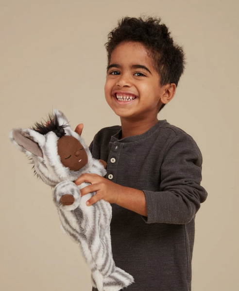 Olliella Cozy Dinkum - Zebra Mini