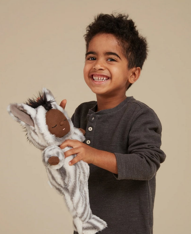 Olliella Cozy Dinkum - Zebra Mini