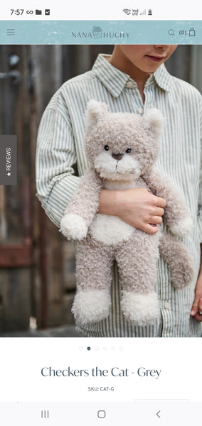 Nana Huchy - Cheeky Checkers Cat