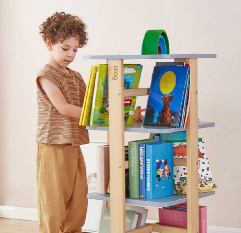 Boori Revolving Rotating Bookshelf - Storage Unit