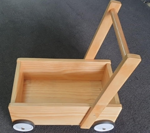 Australian Made Wooden Walker Wagon Cart
