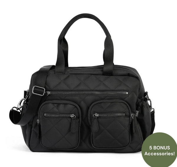 Oioi Carry All Nappy Bag - Black