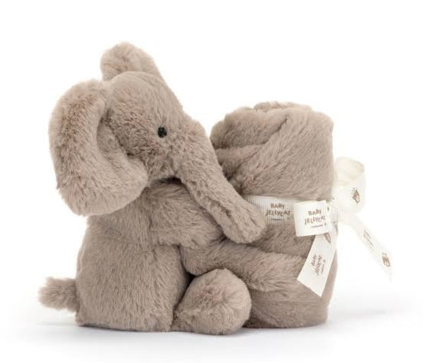 Jellycat Baby - 'Gold Label' Smudge Elephant Blankie