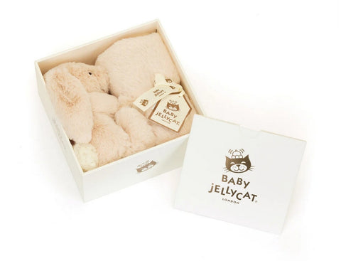 Jellycat Baby - 'Gold Lable' Bashful Luxe Willow Bunny Soother