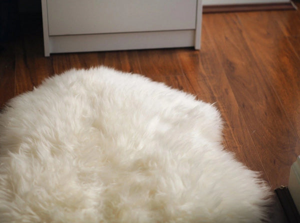 Australian Made - Yellow Earth Sheepskin Rug