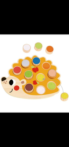 Sensory Hedgehog Toy Board Tooky Toys