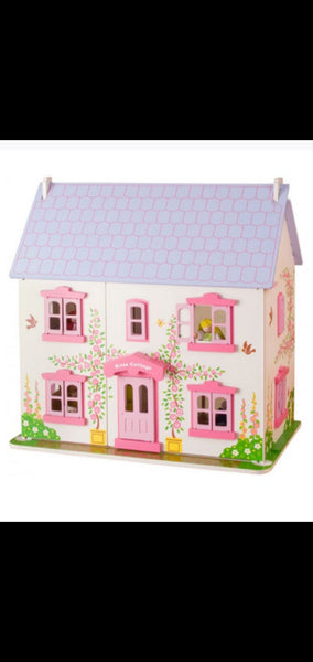 The Rose Cottage Dolla House fully furnished