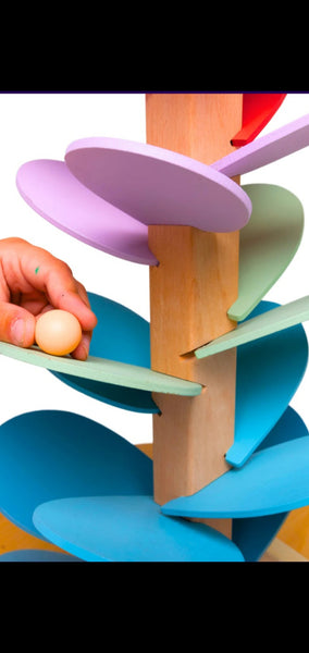 Eco Friendly Wooden Run Ball - Singing Tree