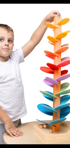 Eco Friendly Wooden Run Ball - Singing Tree