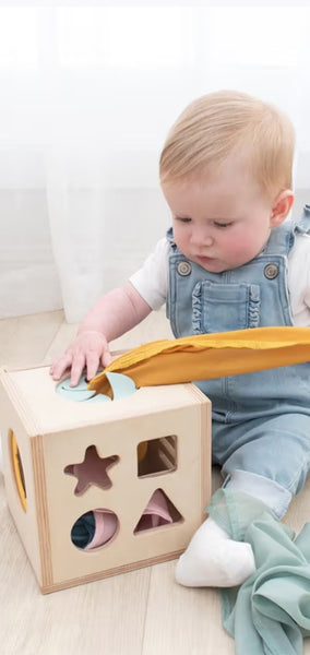 Sensory 4 in 1 Learning Cube including Downloadable Guidable Activitie Playbook