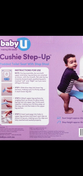 Dreambaby - Cushion Step Up Toilet Trainer