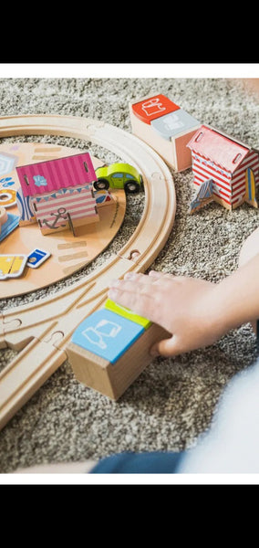 Coastal Clean-up Train Timber Set