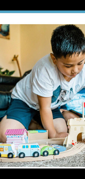 Coastal Clean-up Train Timber Set