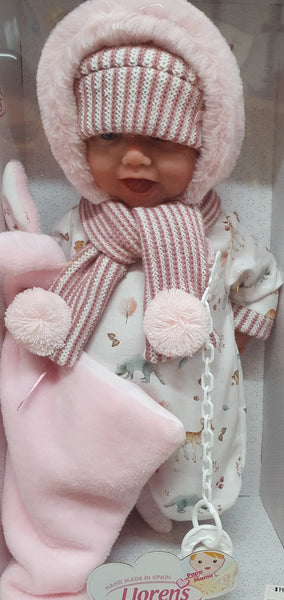 Llorens Baby Doll Snow Girl 35cm Made in Spain