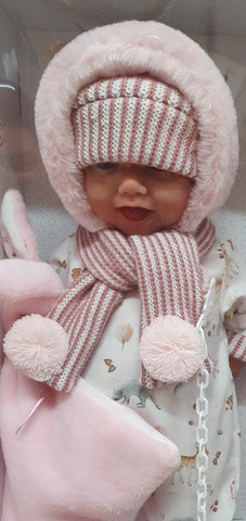 Llorens Baby Doll Snow Girl 35cm Made in Spain