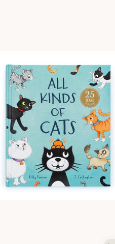 Jellycat Book 25th Anniversary - All Kinds of Cats