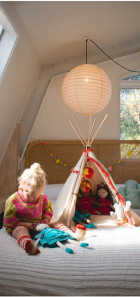 Woodstock Wigwam Doll's Teepee-Coral