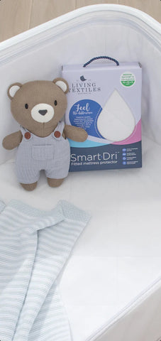 Living Textiles- Smart-Dri Mattress Protector - Bassinet & Co Sleeper