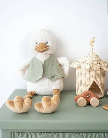 Bill the Big Sage Green Duck - Nana Huchy