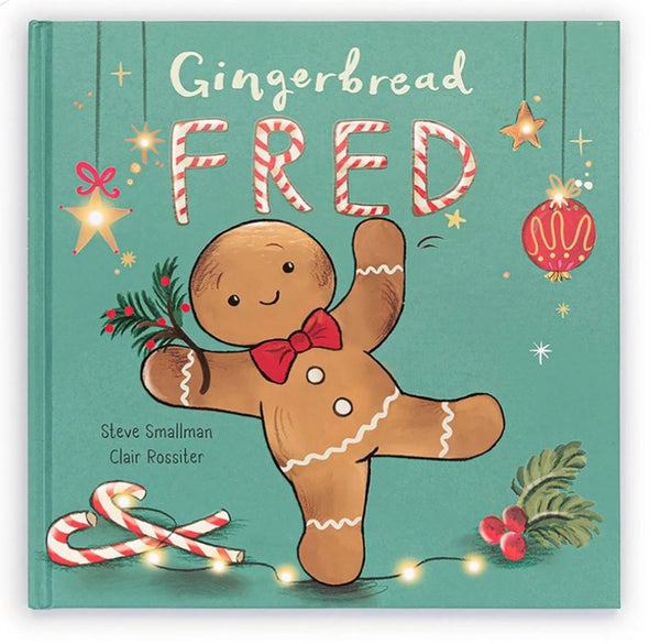 Jellycat - Gingerbread Fred Book