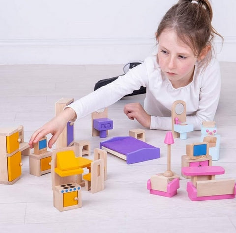 Bigjigs Timber Dolls House Furniture
