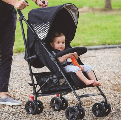 Mira DLX Stroller - Black