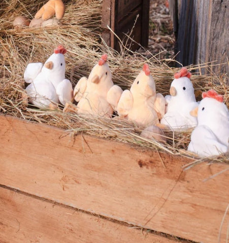 Harriet the Hen Rattle Honey - Nana Huchy