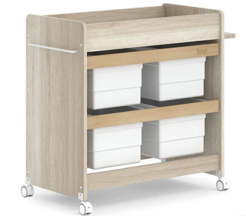 Boori Natty Storage Changer - Oak and Almond