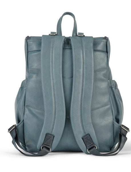 Oioi Signature Nappy Backpack - Stone Blue