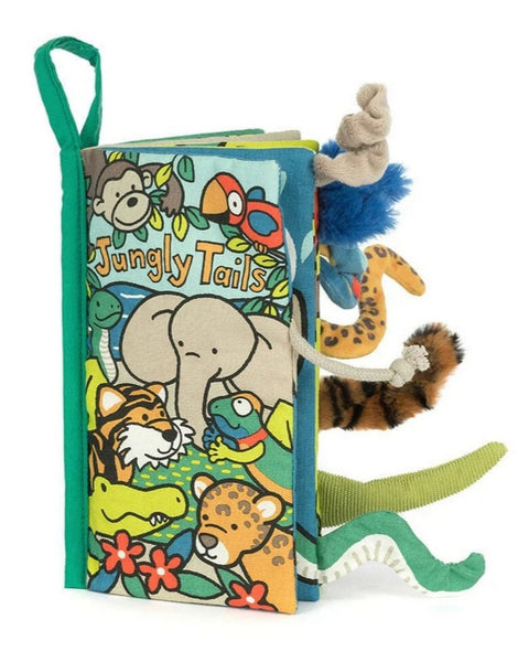 Jellycat - Jungly Tails Soft Book