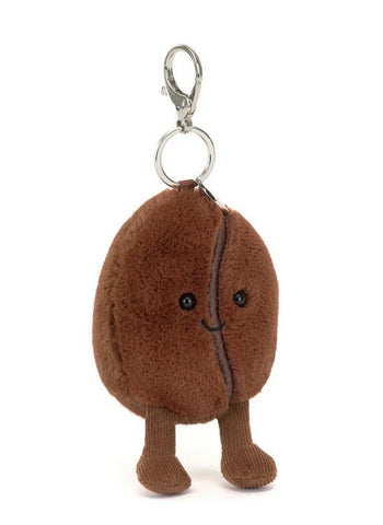 Jellycat - Amuseable Coffee Bean Bag Charm/Key Ring