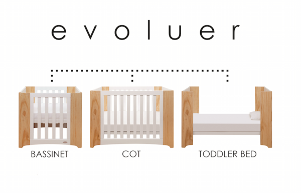 COCOON- Evoluer 4 in 1 Cot