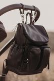 OiOi-Faux Leather Nappy Backpack- Black PRE ORDERS AVAILABLE