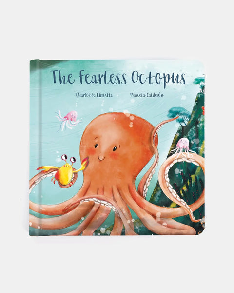 Jellycat- The Fearless Octopus Book