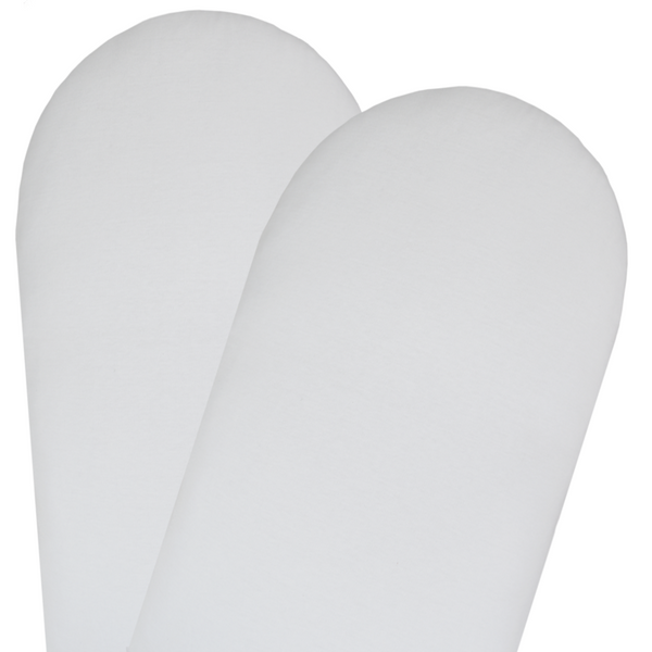 Living Textiles- 2 Pack Moses/Pram Fitted Sheets
